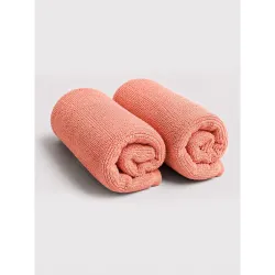 Tee Projekt Cotton Face Towels Set of 2, Ultra Soft & Quick Dry, Premium 480 GSM Small Towels for Face & Daily Use, 30 x