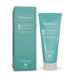 Teenilicious Acne Face Cleanser 0.5% Azelaic Acid & Tea Tree Oil | Non-Comedogenic | 60g