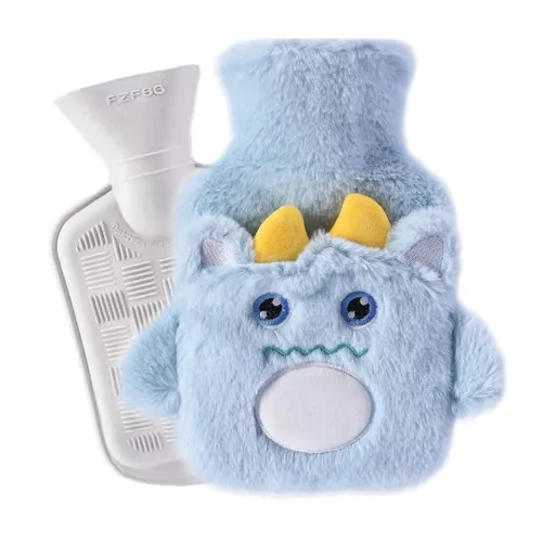 Image of TEKCOOL 1000ML Cartoon Hot Water Bottle with Cover