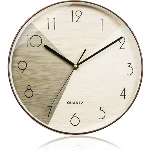 Image of Tekcool 12 Inch Silent Quartz Decorative Wall Clock
