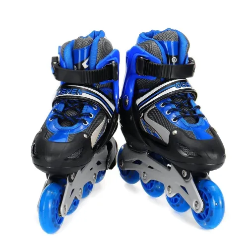Image of TEKCOOL Adjustable Inline Skates with LED Wheels