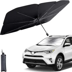 TEKCOOL Alloy Steel Car Sunshade Windshield Cover