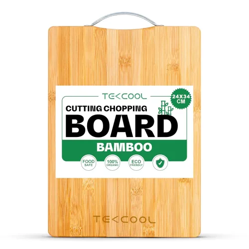 Image of TEKCOOL Bamboo Chopping Board (34cm X 24cm)