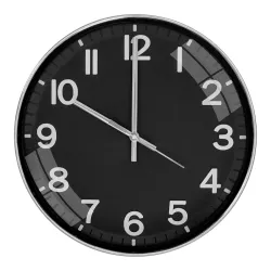 TEKCOOL Digital Wall Clock 12\ Silent Quartz Decorative Latest Non-Ticking Classic Clock 