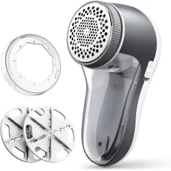 TEKCOOL Fabric Shaver, Lint Remover for Clothes, Electric Lint Shaver with 6-Leaf Blades, Sweater Shavers to Remove Pilling for Clothing, Couch, Furniture, Fuzz, Lint Ball, Pillings, USB Rec...