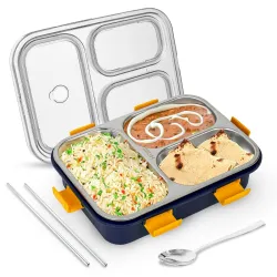 TEKCOOL Lunch Box for Adults - Lunch Box for Kids - with Spoon & Fork