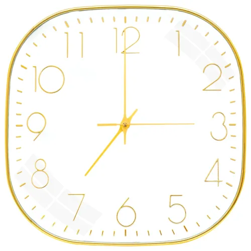 Image of TEKCOOL Plastic Analogue Wall Clock 