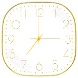TEKCOOL Plastic Analogue Wall Clock 