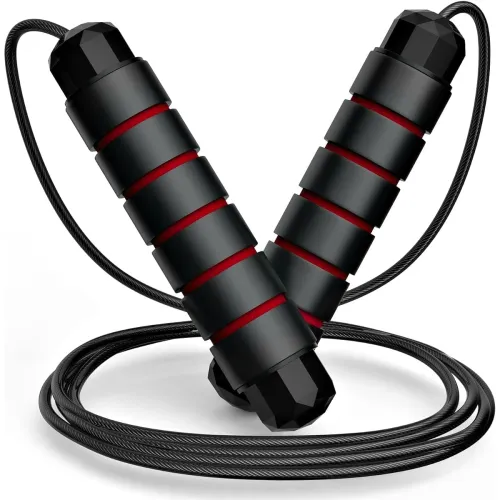 Image of TEKCOOL Skipping Rope For Men & Women Adjustable Jumping Rope For Men Gym Rope /Exercise Rope For Men Workout