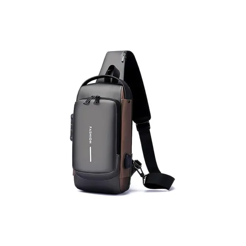 Image of TEKCOOL Waterproof Slim Unisex Crossbody Sling Bag 