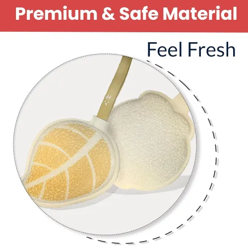 Image of TEMPERIA (2 pcs) Reusable Makeup Remover Pads - Face Cleaning & Cleansing Cotton Sponge - Soft & Gentle - Easily Removes