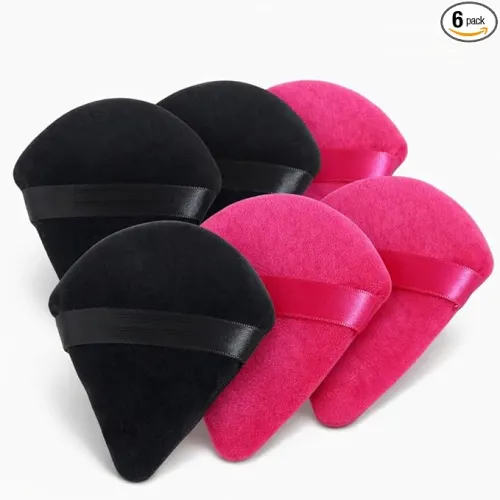 Image of TEMPERIA (6 Pcs) Powder & Makeup Puff for Women