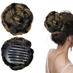 TEMPERIA Hair Buns for Women - Juda Accessories For Women - Hair Buns Clip