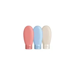 Temperia Leak-Proof Silicon Travel Bottles (Pack of 3)