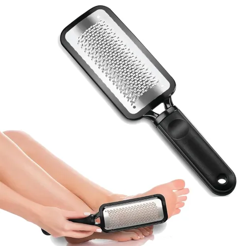 Image of Temperia Metal Foot Heel Callus Remover Scrubber Tool
