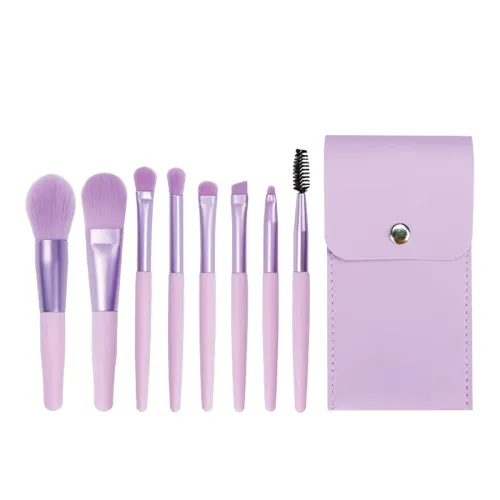 Image of TEMPERIA (Pack of 8) Makeup Brush Set 