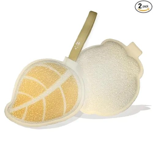 Image of TEMPERIA (2 pcs) Reusable Makeup Remover Pads - Face Cleaning & Cleansing Cotton Sponge - Soft & Gentle - Easily Removes