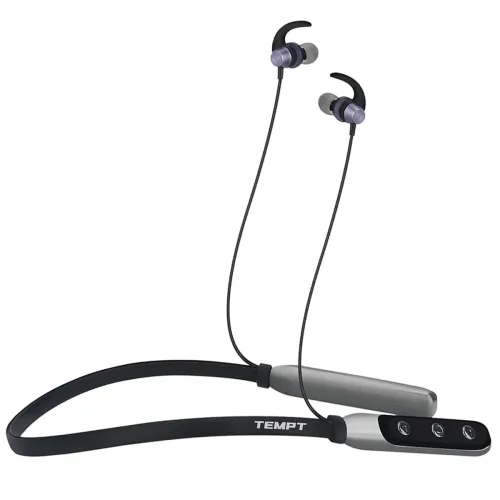 Image of TEMPT Bounce Bluetooth 5.0 Neckband with Oxyacoustics Technology&Noise Cancellation,Deep Bass,Ipx4,22 Hours Playback,Mic