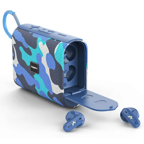 Image of TEMPT Juggler Bluetooth Speaker with TWS Earbuds