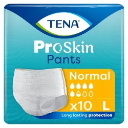 TENA Normal Unisex Adult Diaper Pants Large Size 10 Pcs