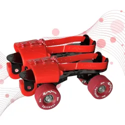 Tenacity Skating Shoes - Roller Skates for Kids 6-12 with Auto Precision Ball Bearings, 50mm Anti Skid Vinyl Wheels, Toe