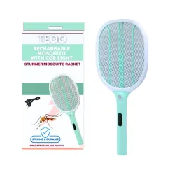 TEQO Mosquito Bat with Light Mosquito Killer Racket