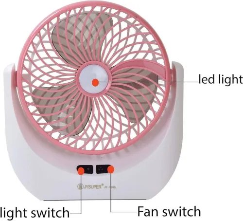 Image of Terviiix High Speed Rechargeable Table Fan