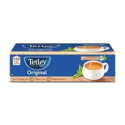 Tetley Original Black Tea,Pack of 100 Tea Bags,100 grams