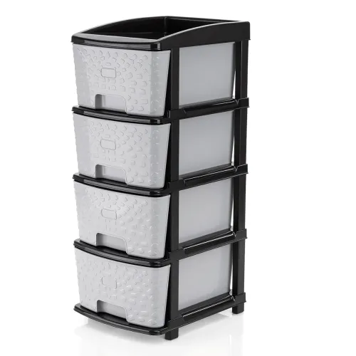 Image of TEX-RO Chest of Drawers : Versatile Drawer Storage Organizer & Organisers Storage Box for Ideal for Neat 