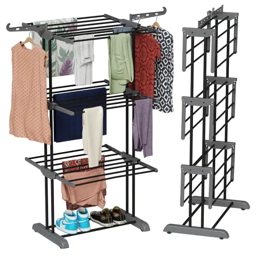Image of TEX-RO Clothes Drying Stand for Balcony 