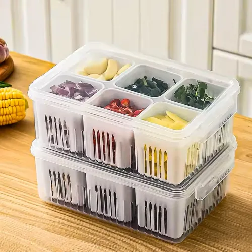 Image of TEX-RO Fridge Storage Boxes 