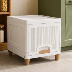 TEX-RO Chest of Drawers : Versatile Drawer Storage Organizer & Organisers Storage Box for Ideal for Neat and Tidy Storage Solutions plastic drawers storage (White, 1XL)