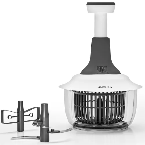 Image of TEX-RO Push Chopper for Kitchen Use (1600 Ml, Plastic)