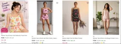tfv Womens Night Suits at minimum 78% Discount