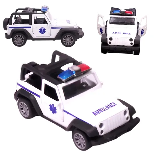 Image of Thar Ambulance Car Metal Toy 