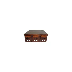 The Attic Glasgow Coffee Table Set, Multicolour, Standard, (KL-1910)