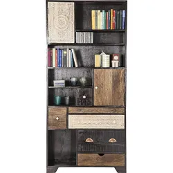 The Attic Rochelle Bookshelf (Dark Walnut)