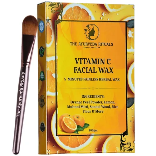 Image of The Ayurveda Rituals- Vitamin C Facial Wax Powder100g