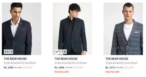 Image of The Bear House Blazer Minimum 60% Discount