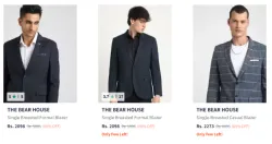 The Bear House Blazer Minimum 60% Discount