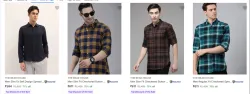 THE BEAR HOUSE Men's Casual Shirt Upto 77% OFF