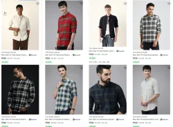 THE BEAR HOUSE Men Slim Fit Solid Button Down Collar Casual Shirt