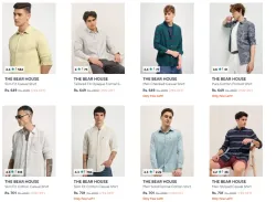 The Bear House Mens shirts up to 75% Discount