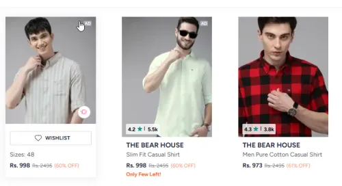 Image of The Bear House Stylish shirt's up to 64% off