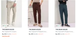 The Bear House Trouser Minimum 60% Discount