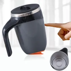 The Better Home Anti Fall Tumbler Stainless Steel with Lid & Handle (500ml) 