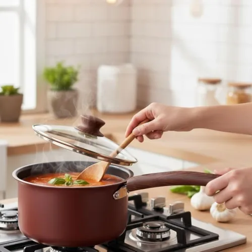 Image of The Better Home Triply Saucepan, 1.4L