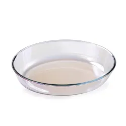 The Better Home Zeno Oval (700ml) Borosilicate Glass Baking Tray 