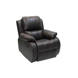 The Couch Cell One Seater Manual Recliner Chair Brown