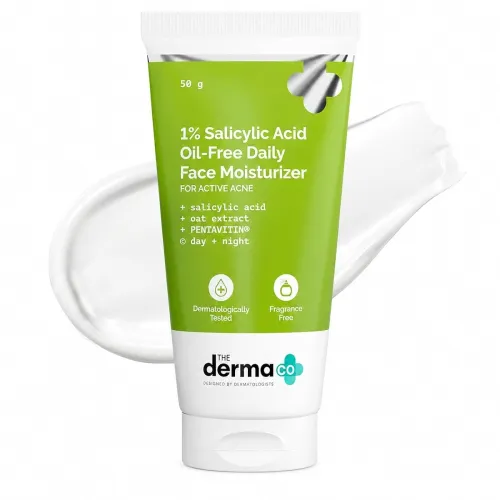 Image of The Derma Co 1% Salicylic Acid Oil-Free Moisturizer - 50g